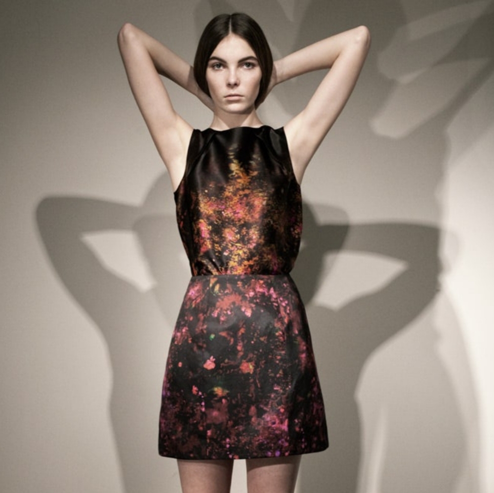 Erdem Silk Printed Top